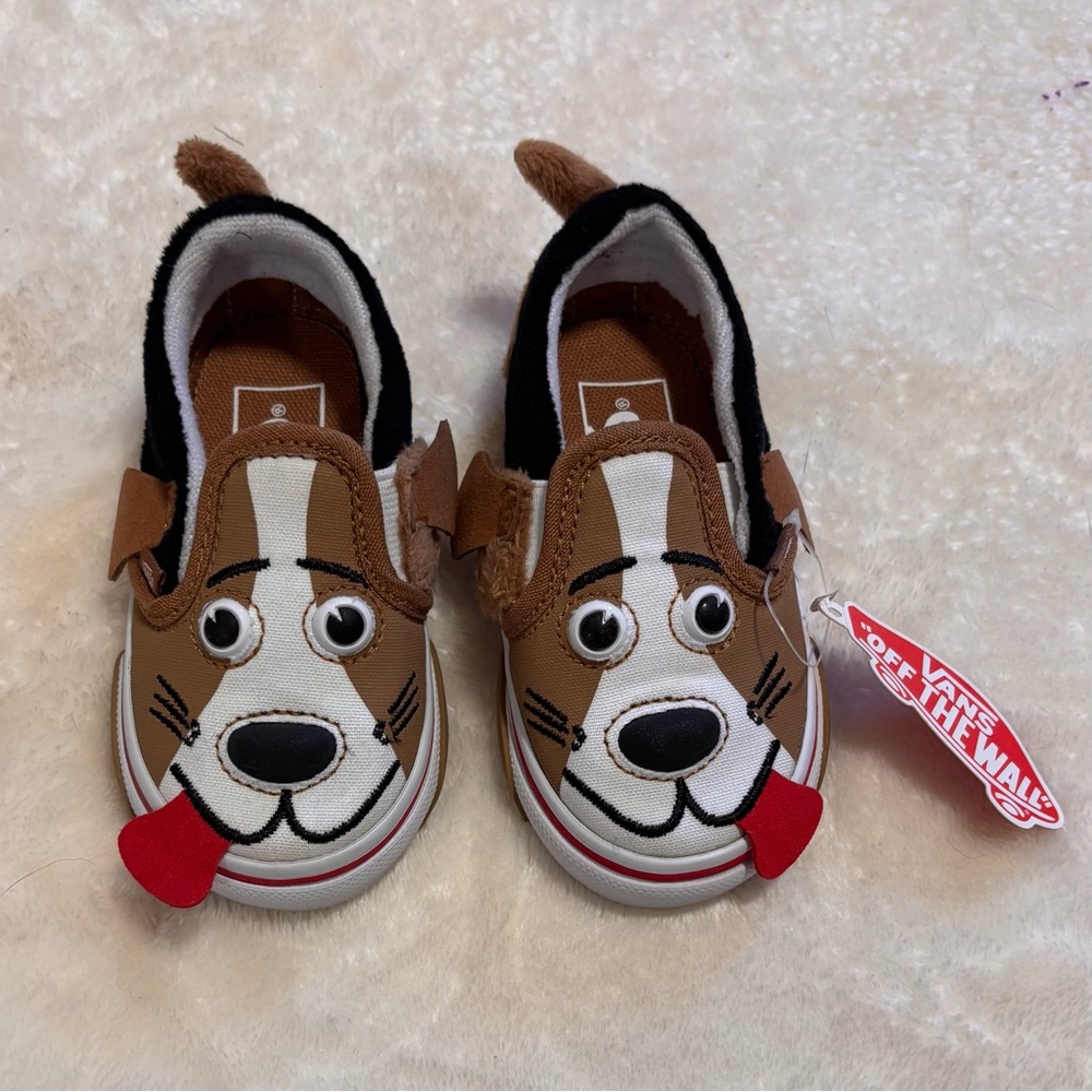 Vans Kids' Dog Slip-On Shoes